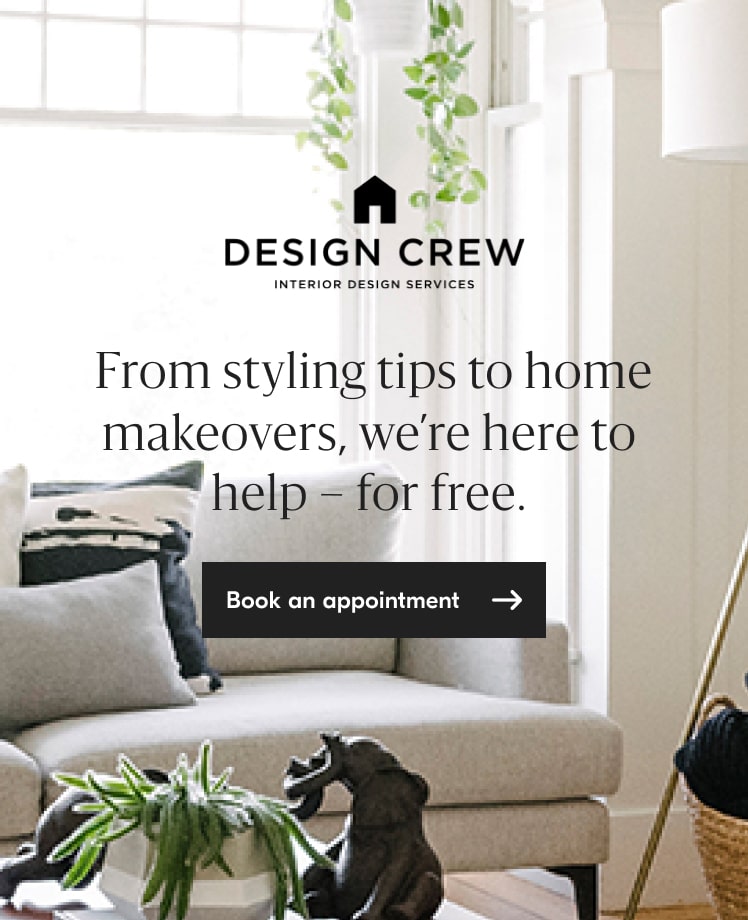 Design crew - book an appointment